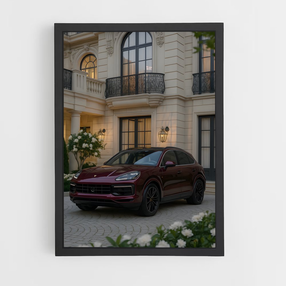Poster Cayenne Glamour – affiche Porsche (vue 2)